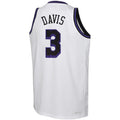 Custom #3 White 2022 LAL Basketball Shirt Top