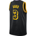 Custom #3 Black LAL Basketball Shirt Top