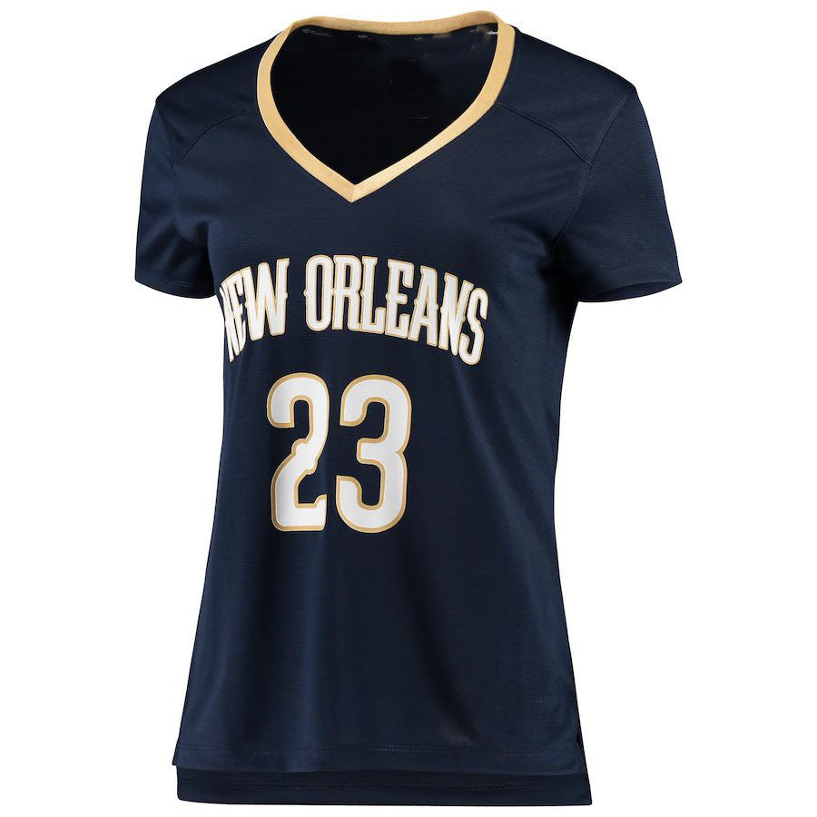 Custom #23 Navy NOP Basketball Shirt Top