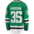 Custom #35 Green DAL Hockey Shirt Top