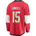 Custom #15 Red FLA Hockey Shirt Top