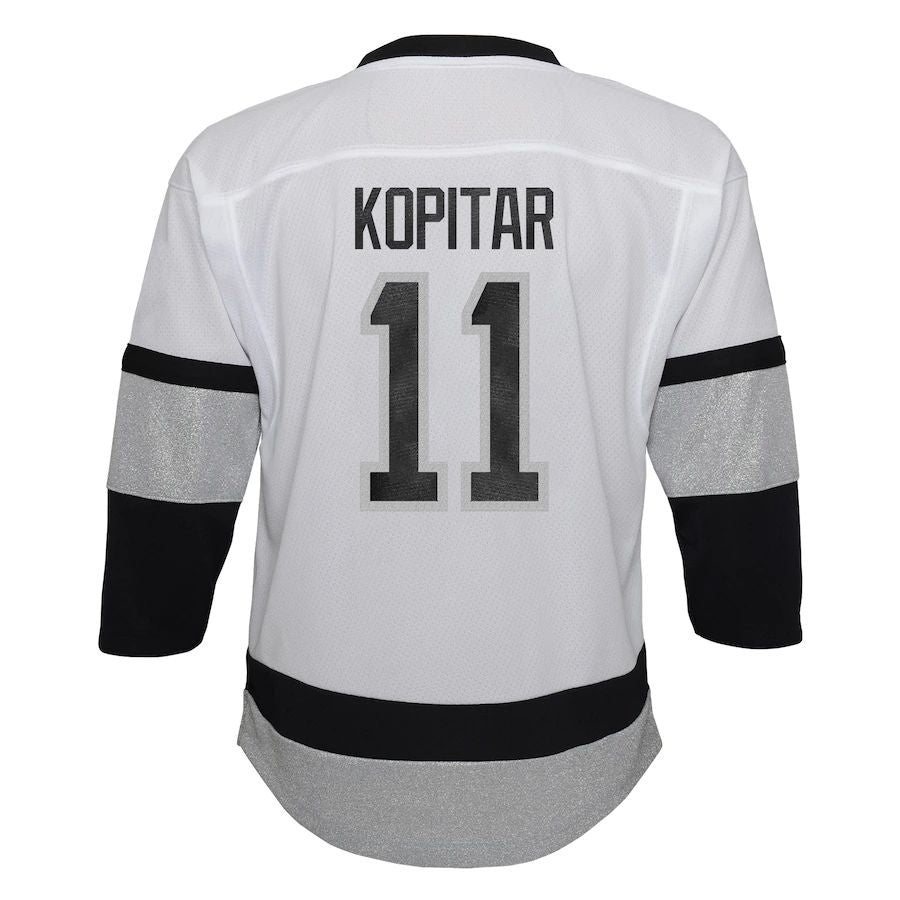Custom #11 White 2021 LAK Hockey Shirt Top