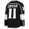 Custom #11 Black LAK Hockey Shirt Top