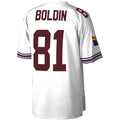 Custom #81 White 2003 Football Shirt Top