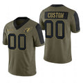 Custom Olive Football Shirt Top