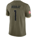 Custom #1 Olive 2022 Football Shirt Top