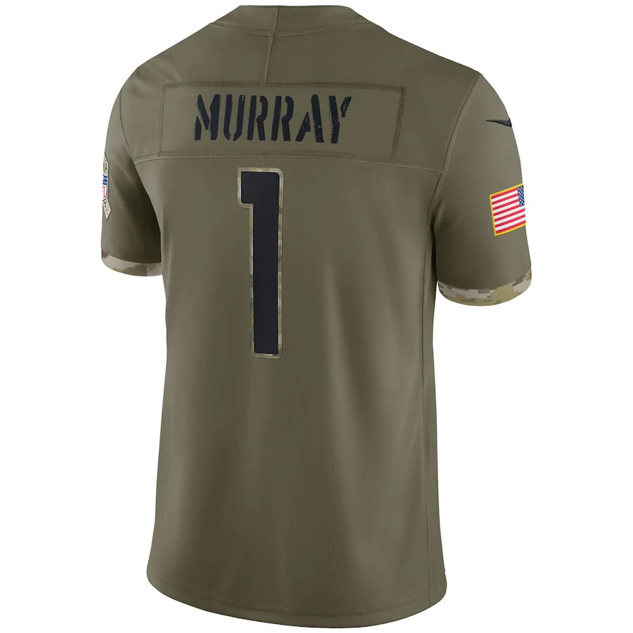Custom #1 Olive 2022 Football Shirt Top