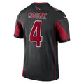 Custom #4 Black Football Shirt Top