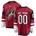 Custom Red Hockey Shirt Top
