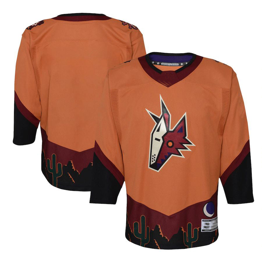 Custom Burnt Orange Hockey Shirt Top