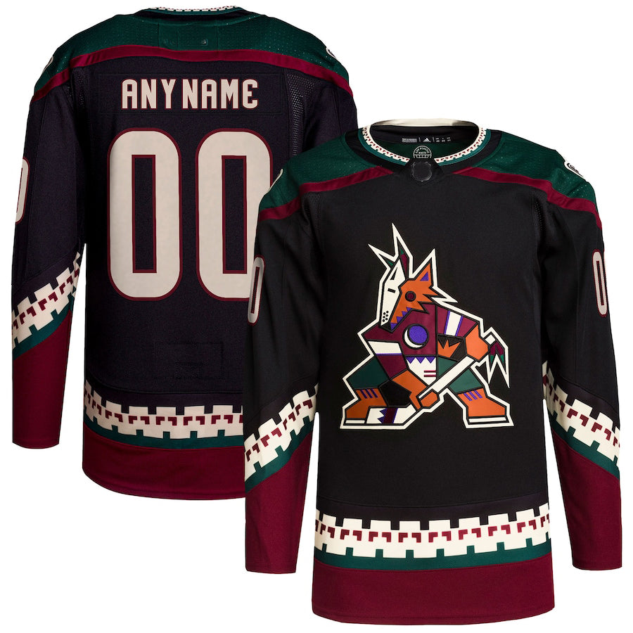 Custom Black Hockey Shirt Top