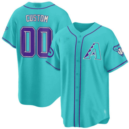 Custom Purple 2024 ARI Baseball Shirt Top
