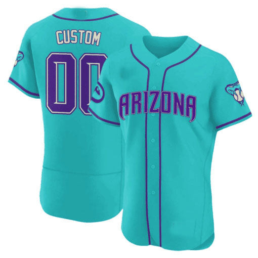 Custom Purple 2024 ARI Baseball Shirt Top