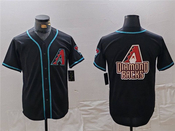 Custom Black ARI Baseball Shirt Top