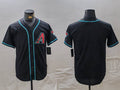 Custom Black ARI Baseball Shirt Top