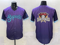 Custom Purple 2025 City Connect ARI Baseball Shirt Top