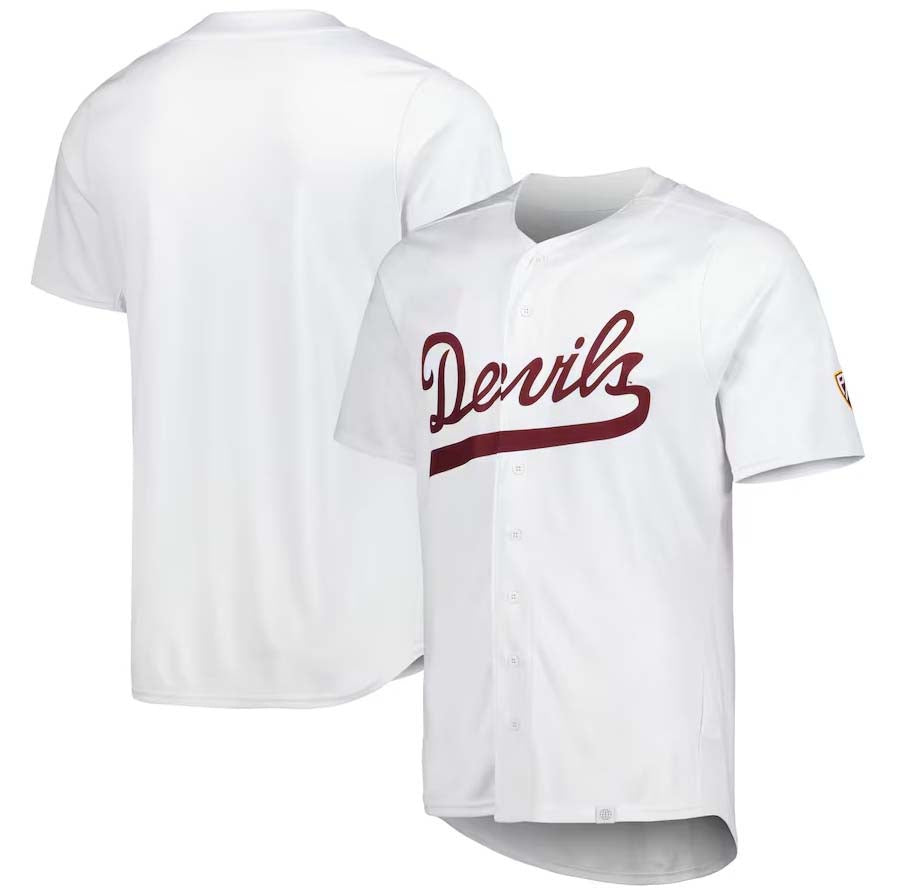 Custom White Baseball Shirt Top