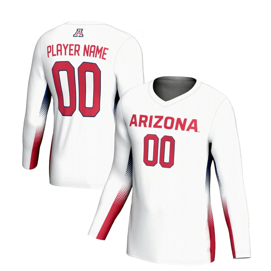 Custom White College Shirt Top