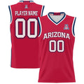 Custom Red Basketball Shirt Top