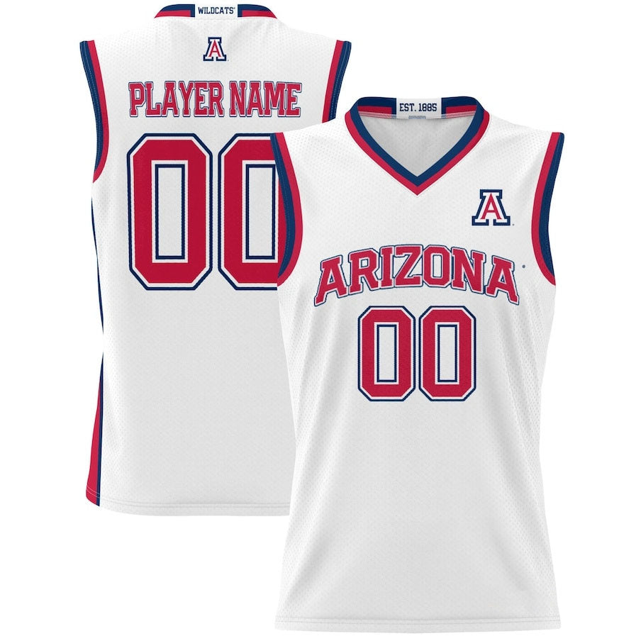 Custom White Basketball Shirt Top