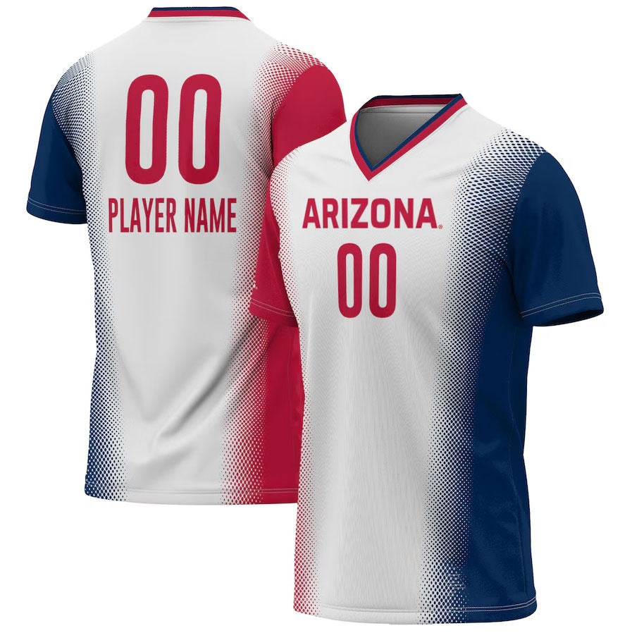 Custom White College Shirt Top