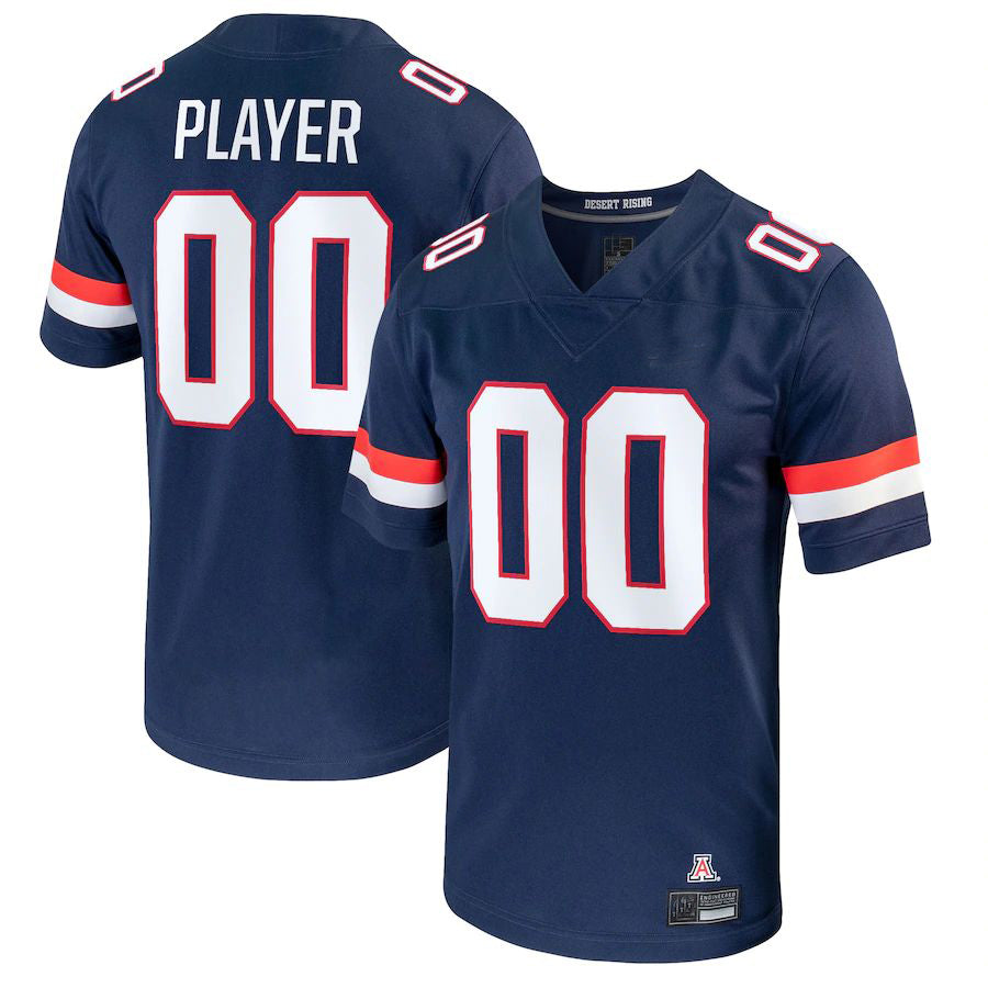 Custom Navy Football Shirt Top
