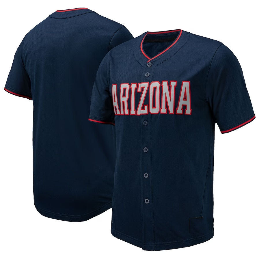 Custom Navy Baseball Shirt Top