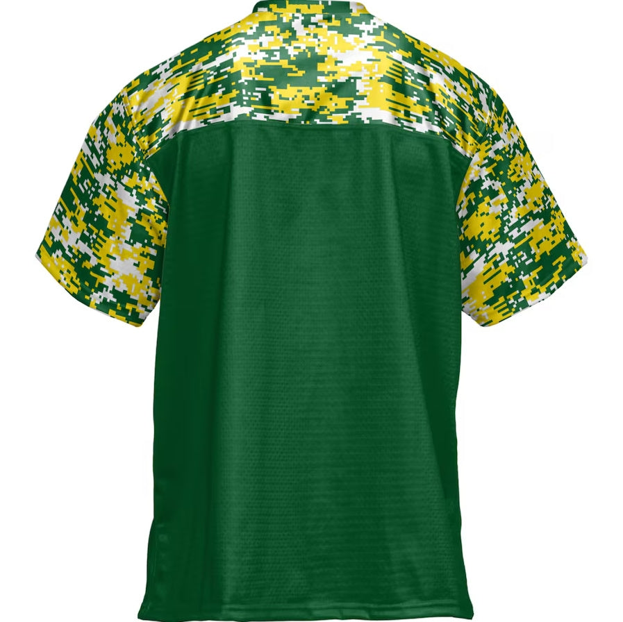 Custom Green Football Shirt Top