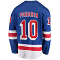 Custom #10 Blue Hockey Shirt Top