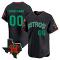 Custom HOU Baseball Shirt Top