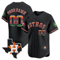 Custom HOU Baseball Shirt Top