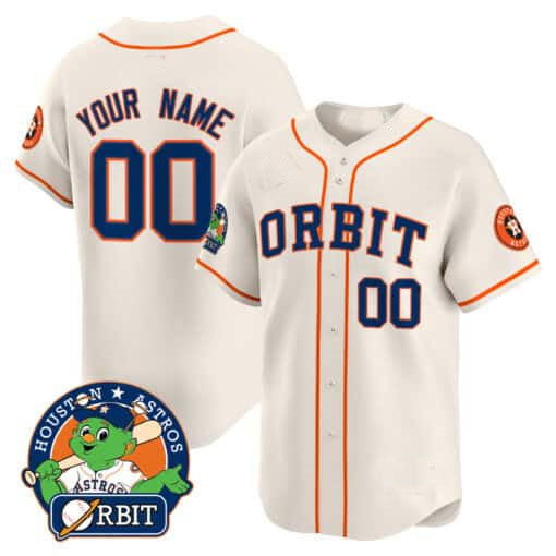 Custom HOU Baseball Shirt Top