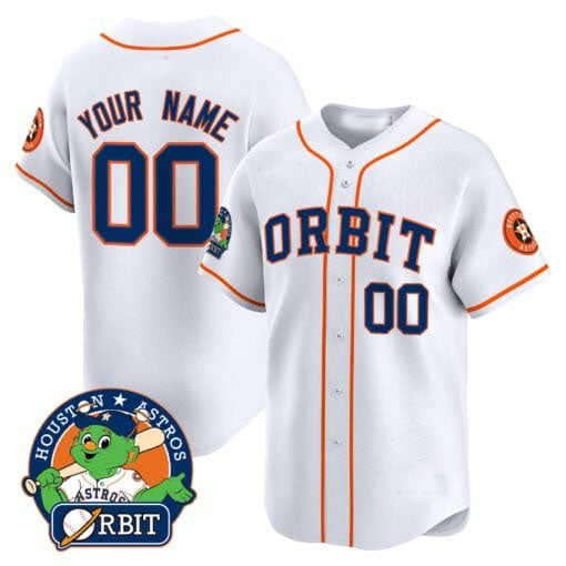 Custom HOU Baseball Shirt Top