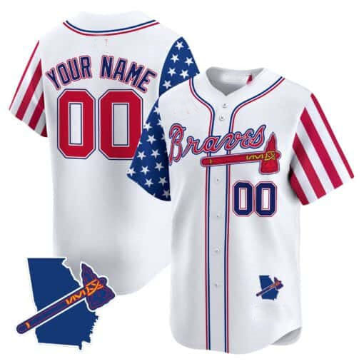 Custom 2024 ATL Baseball Shirt Top