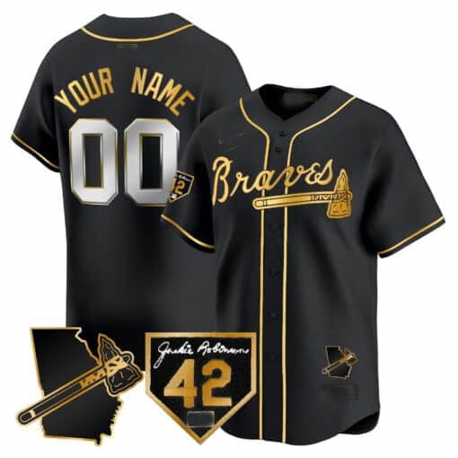 Custom 2024 ATL Baseball Shirt Top
