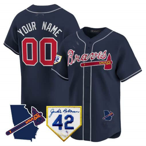 Custom 2024 ATL Baseball Shirt Top