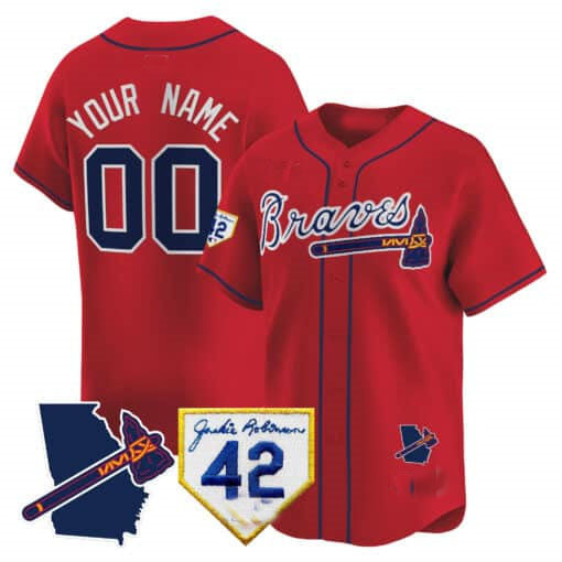 Custom 2024 ATL Baseball Shirt Top