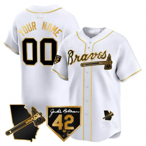Custom 2024 ATL Baseball Shirt Top
