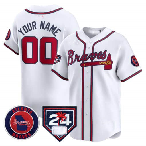 Custom 2024 ATL Baseball Shirt Top