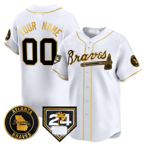 Custom 2024 ATL Baseball Shirt Top