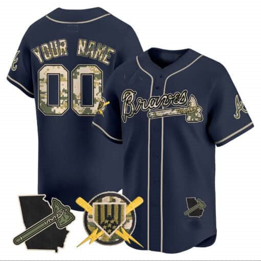 Custom ATL Baseball Shirt Top