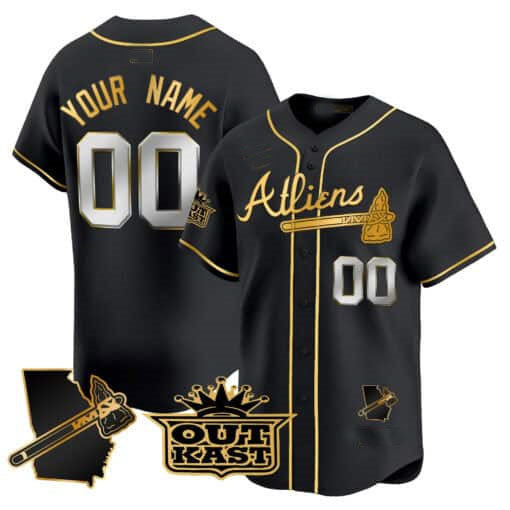 Custom ATL Baseball Shirt Top