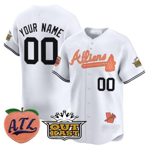 Custom ATL Baseball Shirt Top