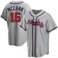 Custom #16 Gray ATL Baseball Shirt Top