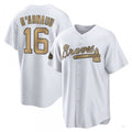 Custom #16 White 2022 ATL Baseball Shirt Top