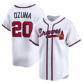 Custom #20 White ATL Baseball Shirt Top