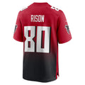 Custom #80 Red ATL Football Shirt Top