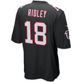 Custom #18 Black ATL Football Shirt Top