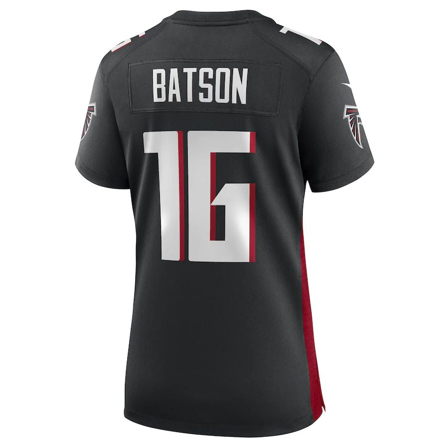Custom #16 Black ATL Football Shirt Top