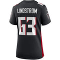 Custom #63 Black ATL Football Shirt Top